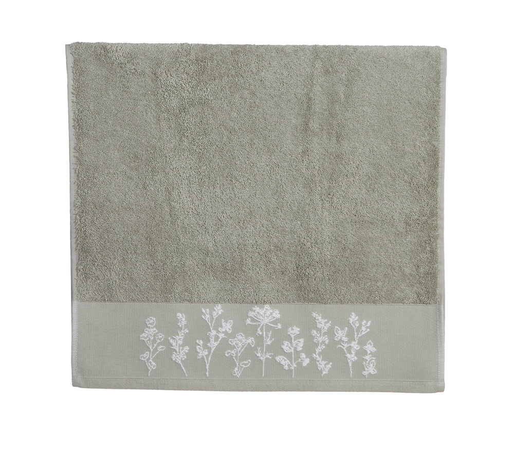 Πετσέτα Χεριών Πράσινη Claris 30X50 Nef-Nef Homeware