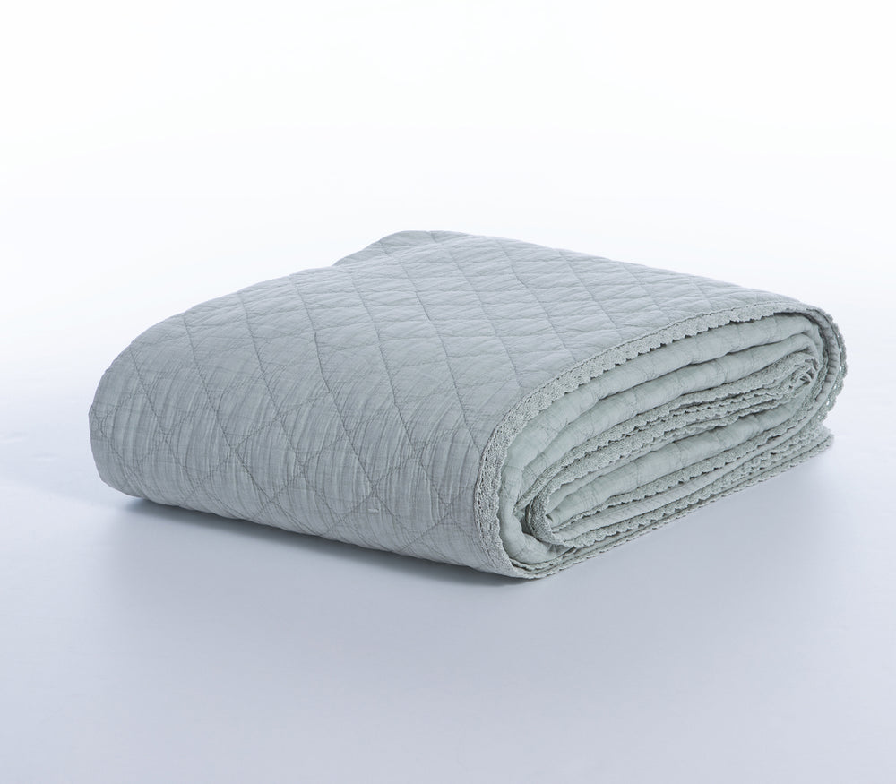 Κουβερλί Υπέρδιπλο Μέντα Brunno Nef-Nef Homeware