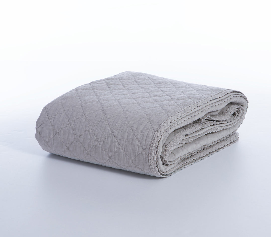 Κουβερλί Υπέρδιπλο Silver Brunno Nef-Nef Homeware