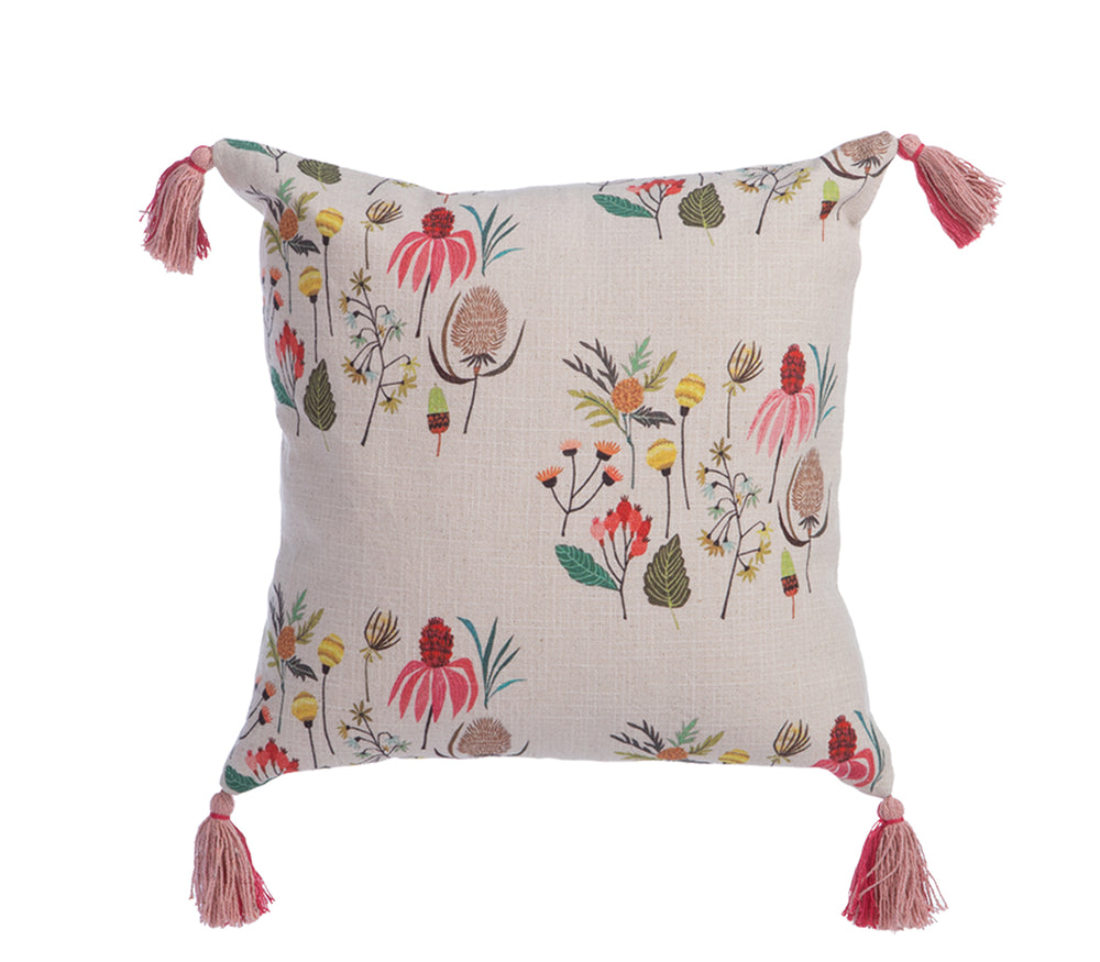 Διακοσμητική Μαξιλαροθήκη Φλοράλ Flori Nef-Nef Homeware