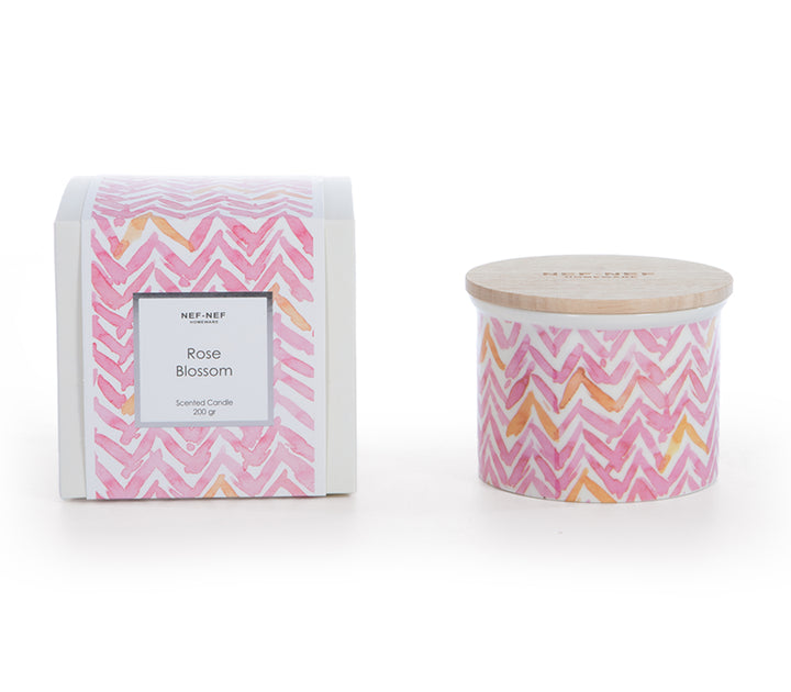 Αρωματικό Κερί Rose Blossoms 200gr Nef-Nef Homeware