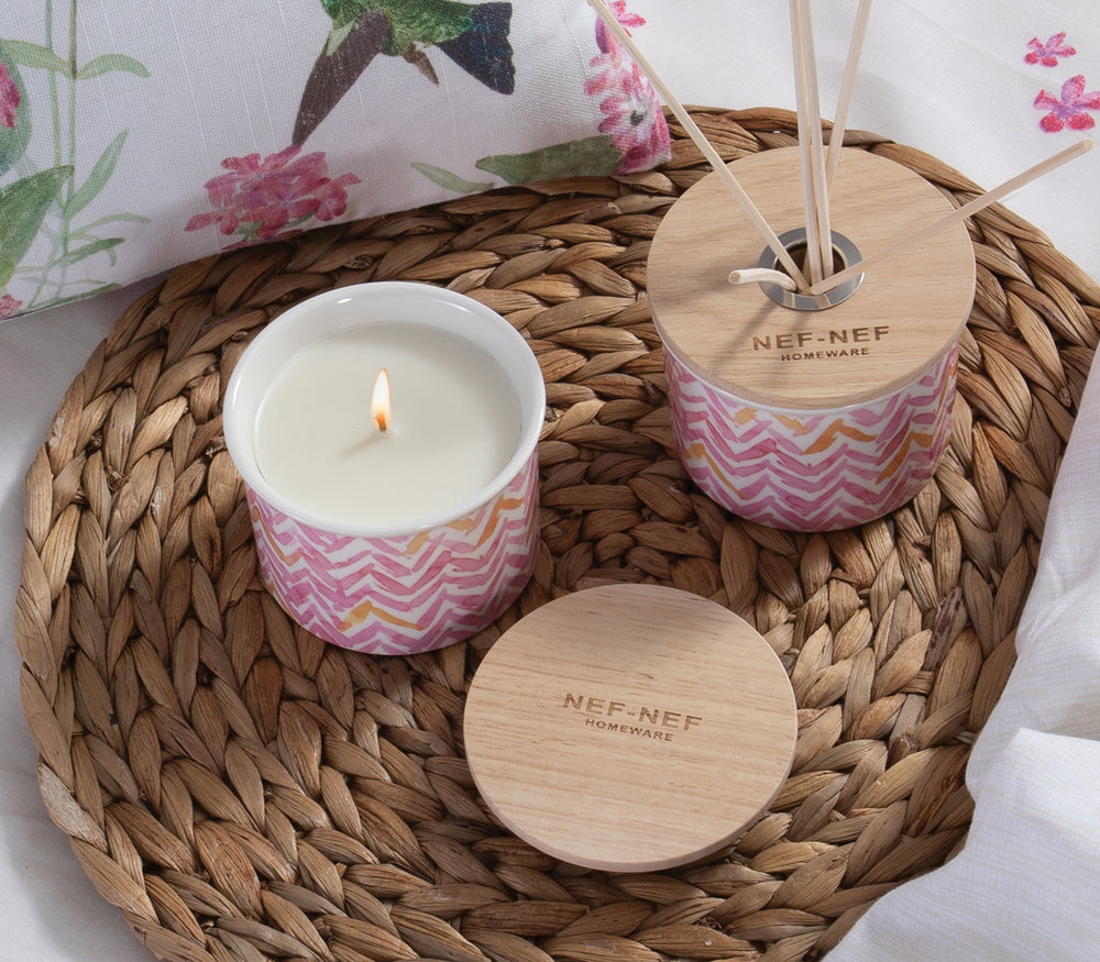 Αρωματικό Κερί Rose Blossoms 200gr Nef-Nef Homeware