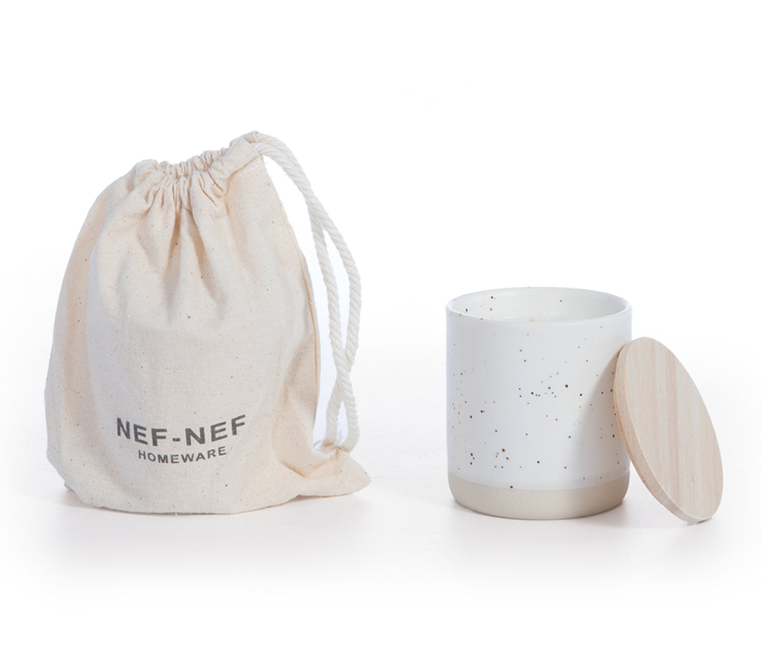 Αρωματικό Κερί White Lily Dream 180gr Nef-Nef Homeware