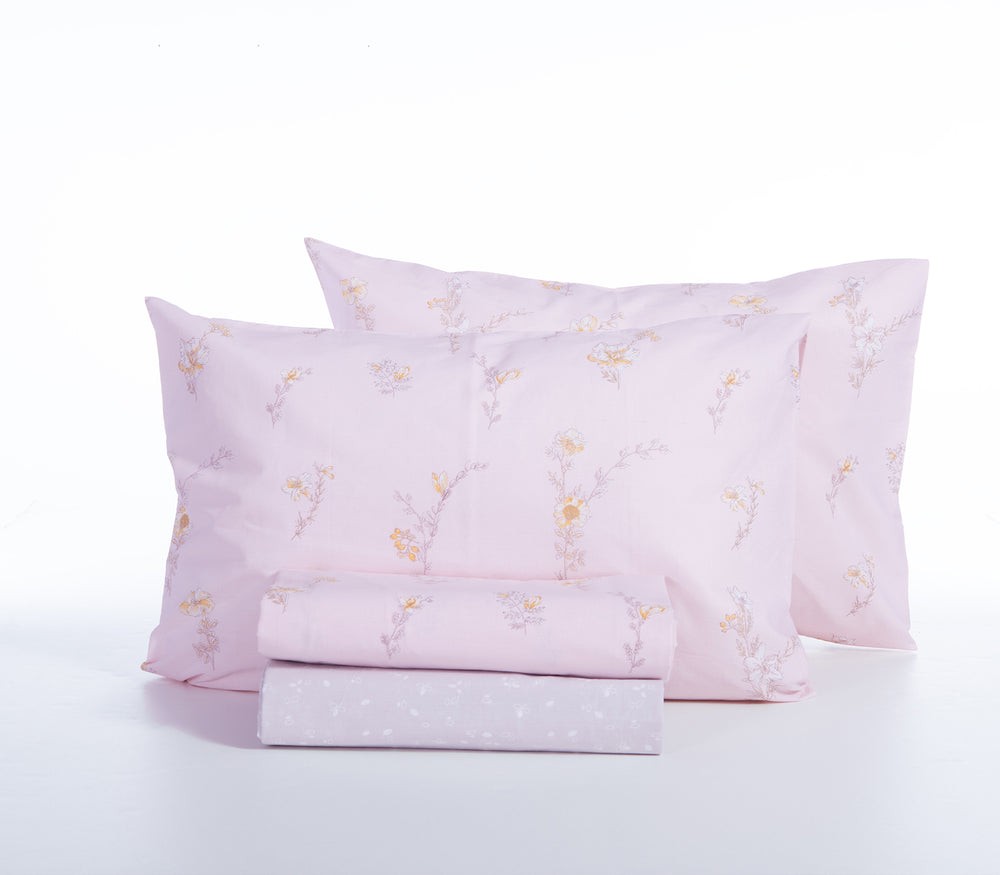 Σετ Σεντόνια Υπέρδιπλα Irida Ροζ  Nef-Nef Homeware