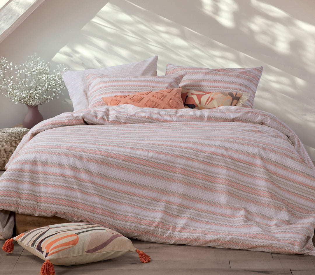 Σετ Σεντόνια Υπέρδιπλα Μπεζ Quantro  Nef-Nef Homeware
