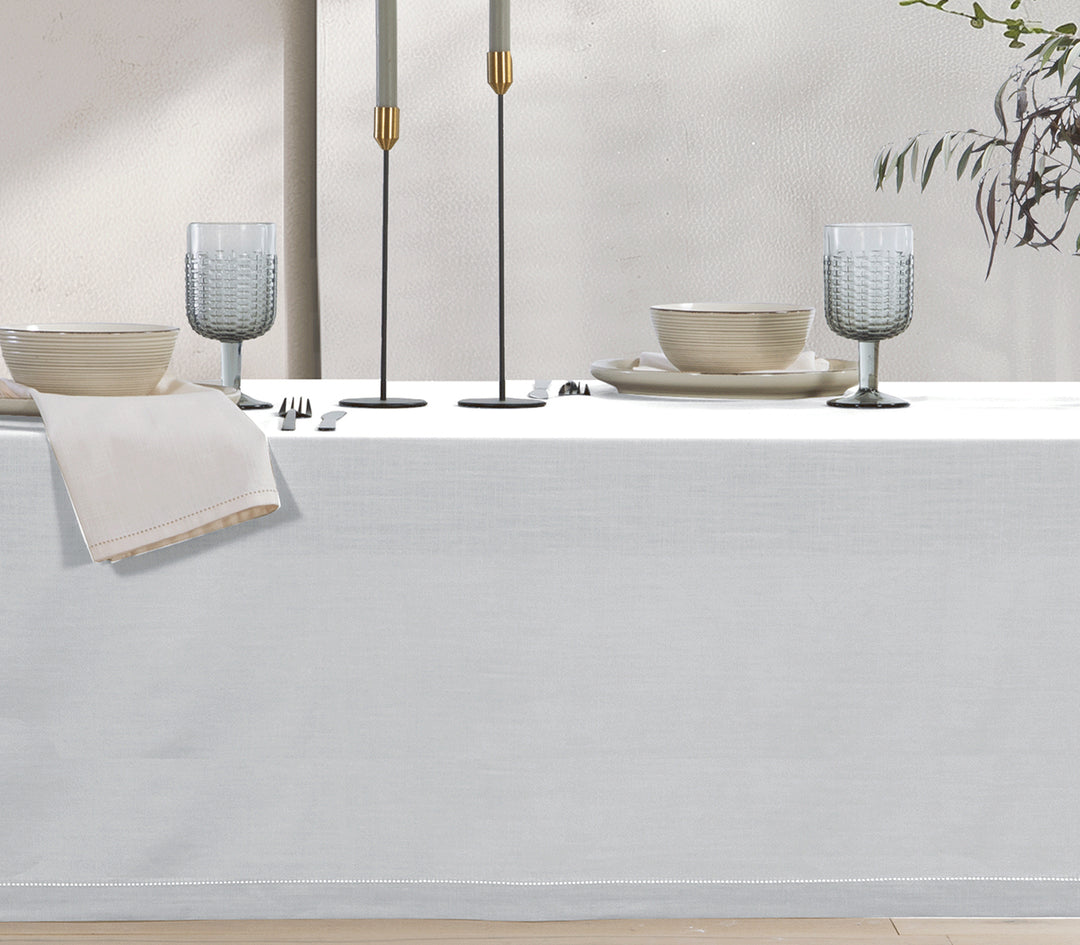 Τραπεζομάντηλο Λευκο Steady 150X180 Nef-Nef Homeware