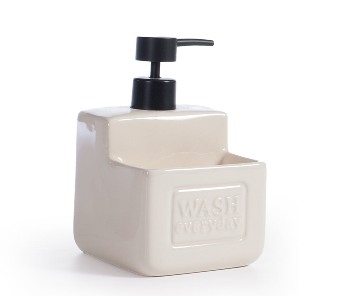 Δοχείο Κρεμοσάπουνου Λευκό Ceramic Clean Nef-Nef Homeware