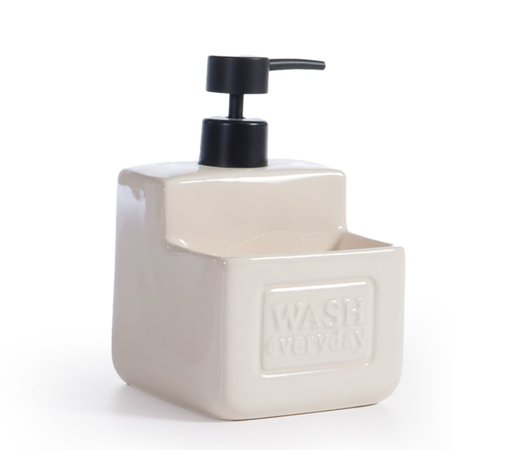 Δοχείο Κρεμοσάπουνου Λευκό Ceramic Clean Nef-Nef Homeware
