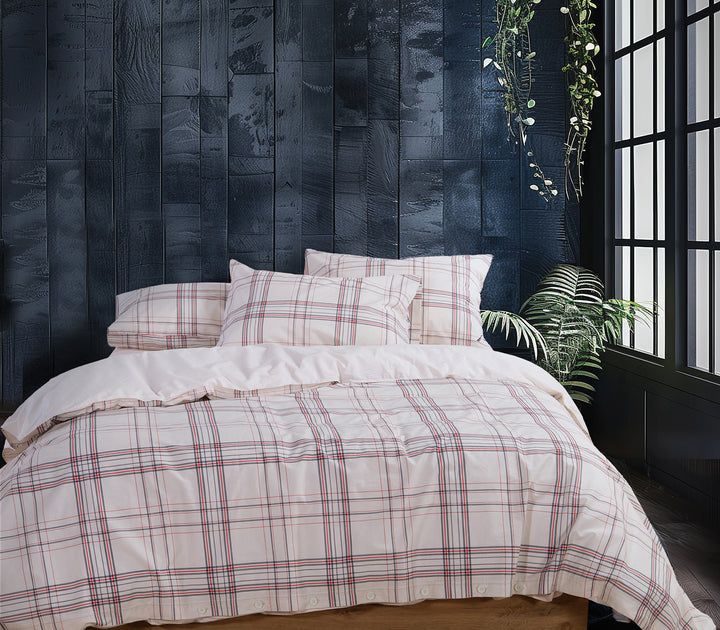 Σετ Σεντόνια Διπλά Εκρού Nau Navigate Nef-Nef Homeware