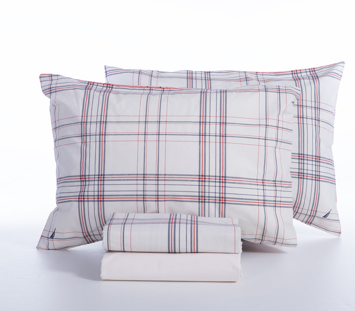 Σετ Σεντόνια Διπλά Εκρού Nau Navigate Nef-Nef Homeware