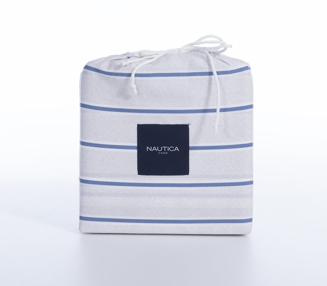 Σετ Σεντόνια Διπλά Μπλε Nau Ocean Nef-Nef Homeware