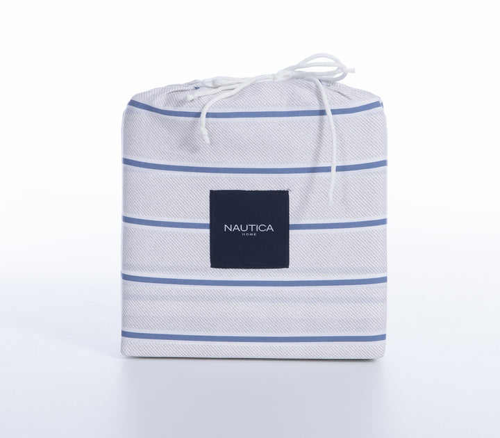 Σετ Σεντόνια Διπλά Μπλε Nau Ocean Nef-Nef Homeware