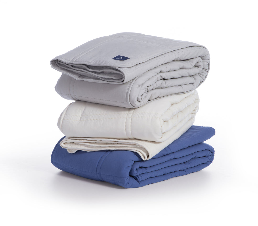Κουβερλί Υπέρδιπλο Μπλε Nau Navy Nef-Nef Homeware