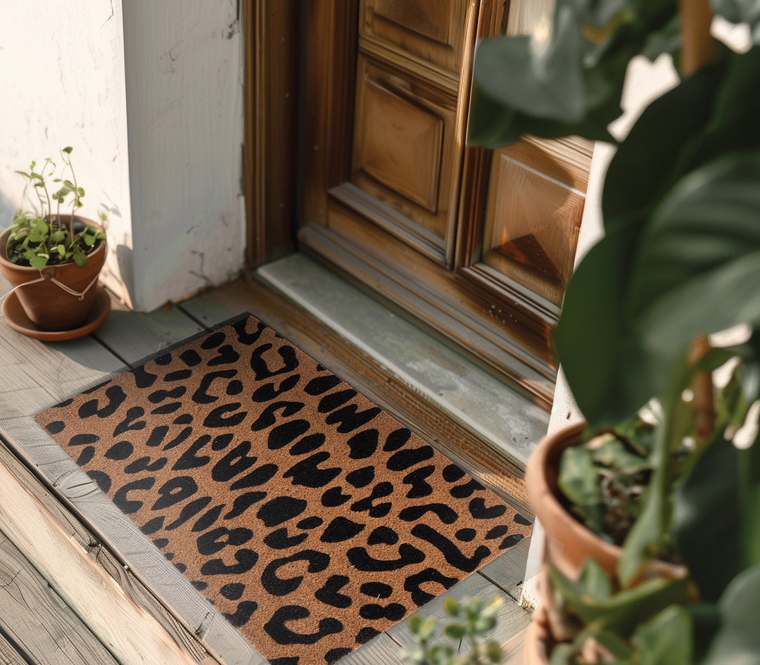Ταπέτο Εισόδου Leopard Κοκοφοίνικα 45Χ75 Nef-Nef Homeware