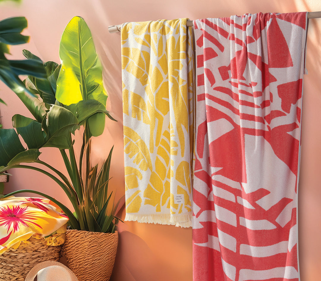Πετσέτα Θαλάσσης Κοραλί Amalfi 90X170 Nef-Nef Homeware