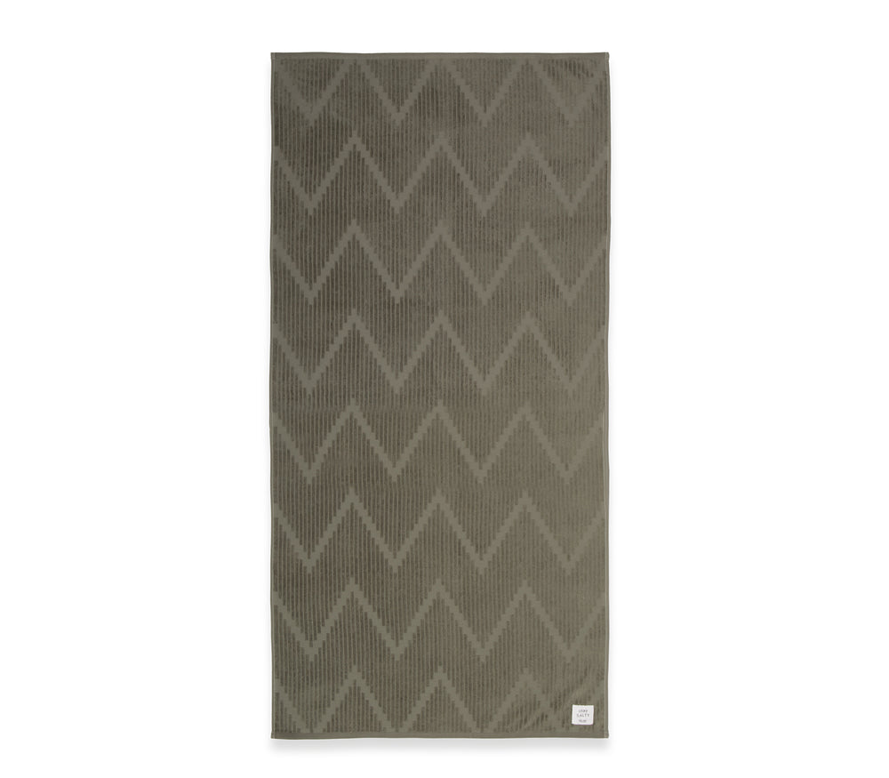 Πετσέτα Θαλάσσης Λαδί Soroco 80Χ160 Nef-Nef Homeware