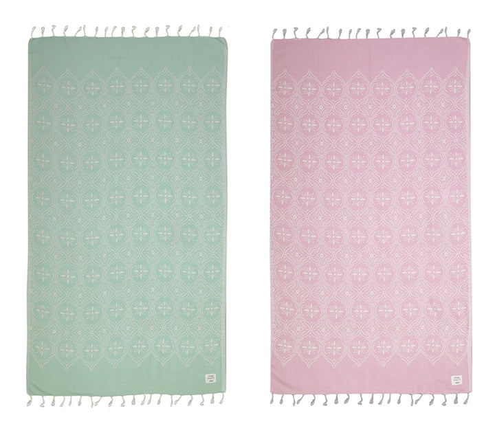 Ροζ Πετσέτα Θαλάσσης Degenis 90X170 Nef-Nef Homeware