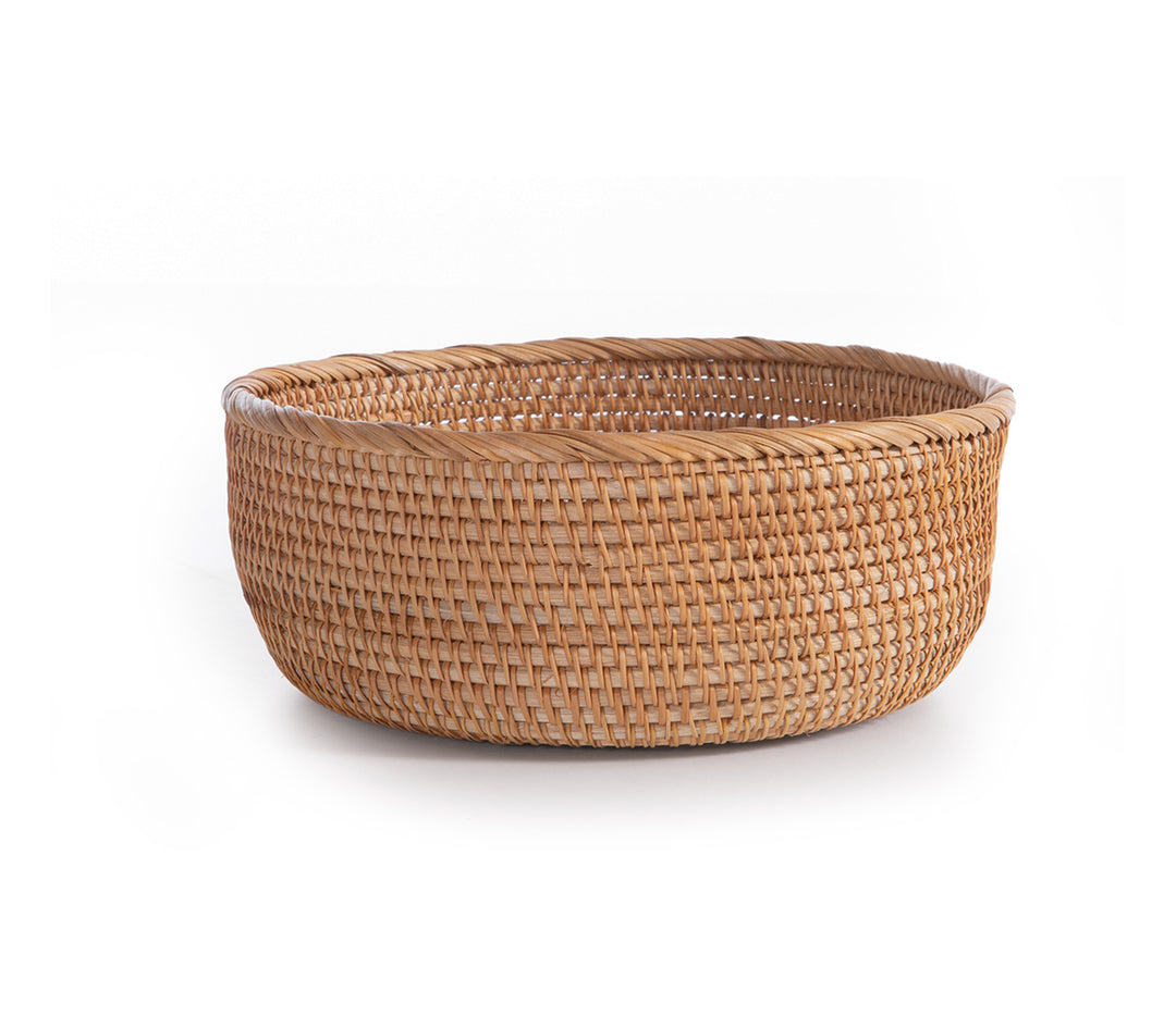 Καλάθι Μπεζ Από Υάκινθο Νερού Pure D26,5X11 Nef-Nef Homeware