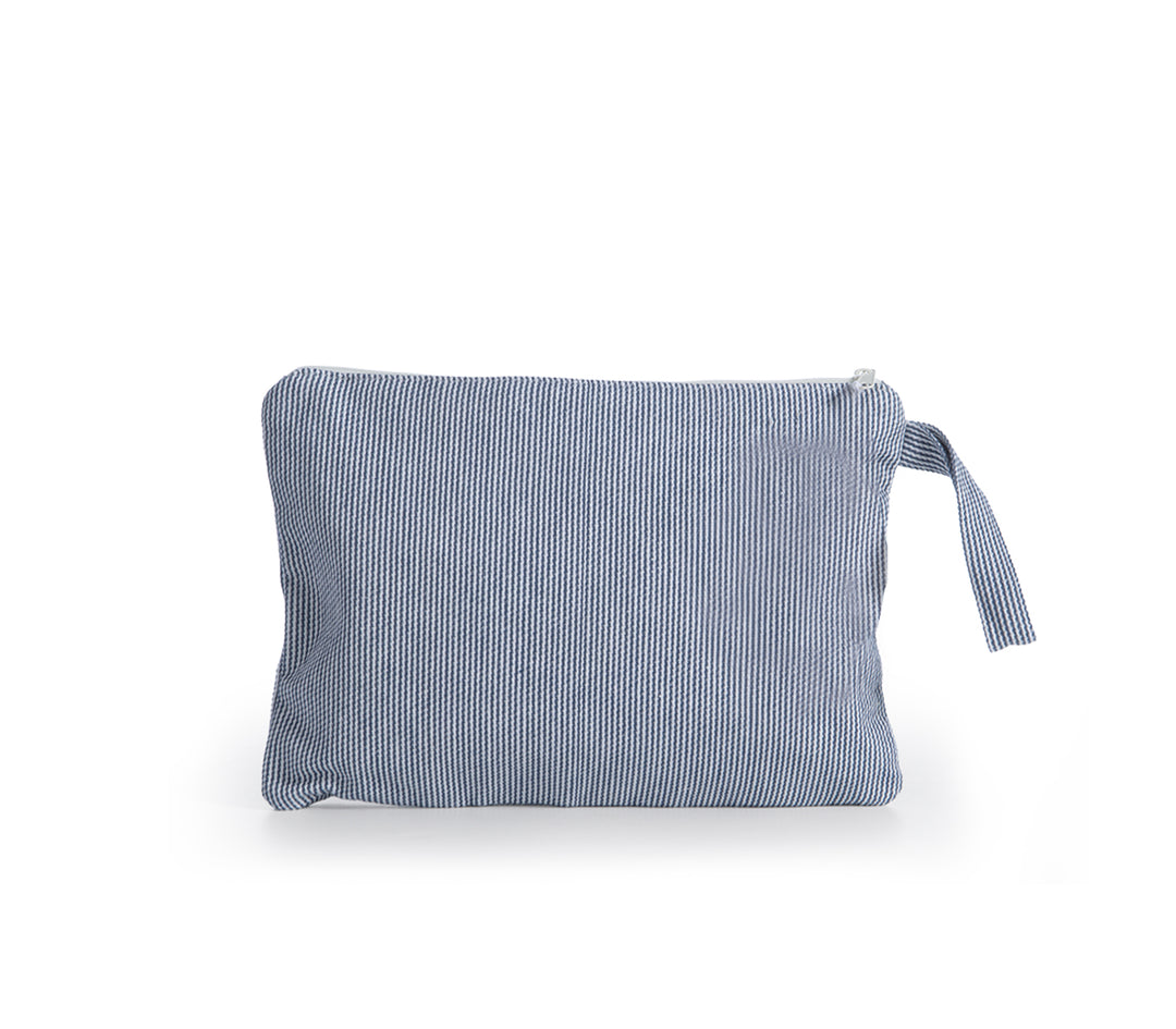 Τσαντάκι Θαλάσσης Μπλε Blue Stripe Blue 35X25 Nef Nef Homeware