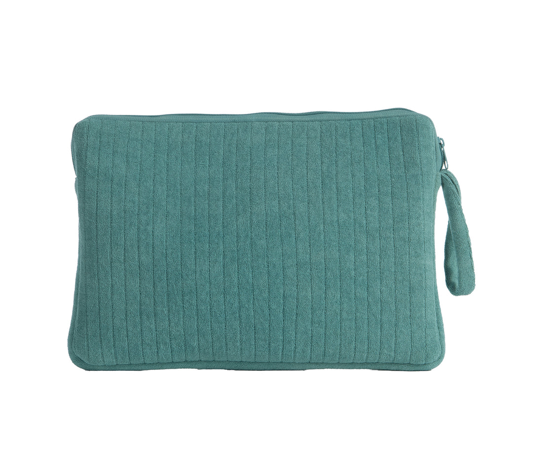 Τσαντάκι Θαλάσσης Ανοιχτό Πετρόλ Stay Salty 35X25 Nef Nef Homeware