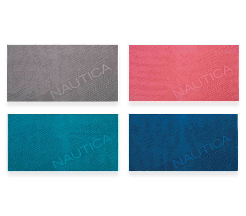 Πετσέτα Θαλάσσης Γκρι Nau Navy 90X170 Nef-Nef Homeware