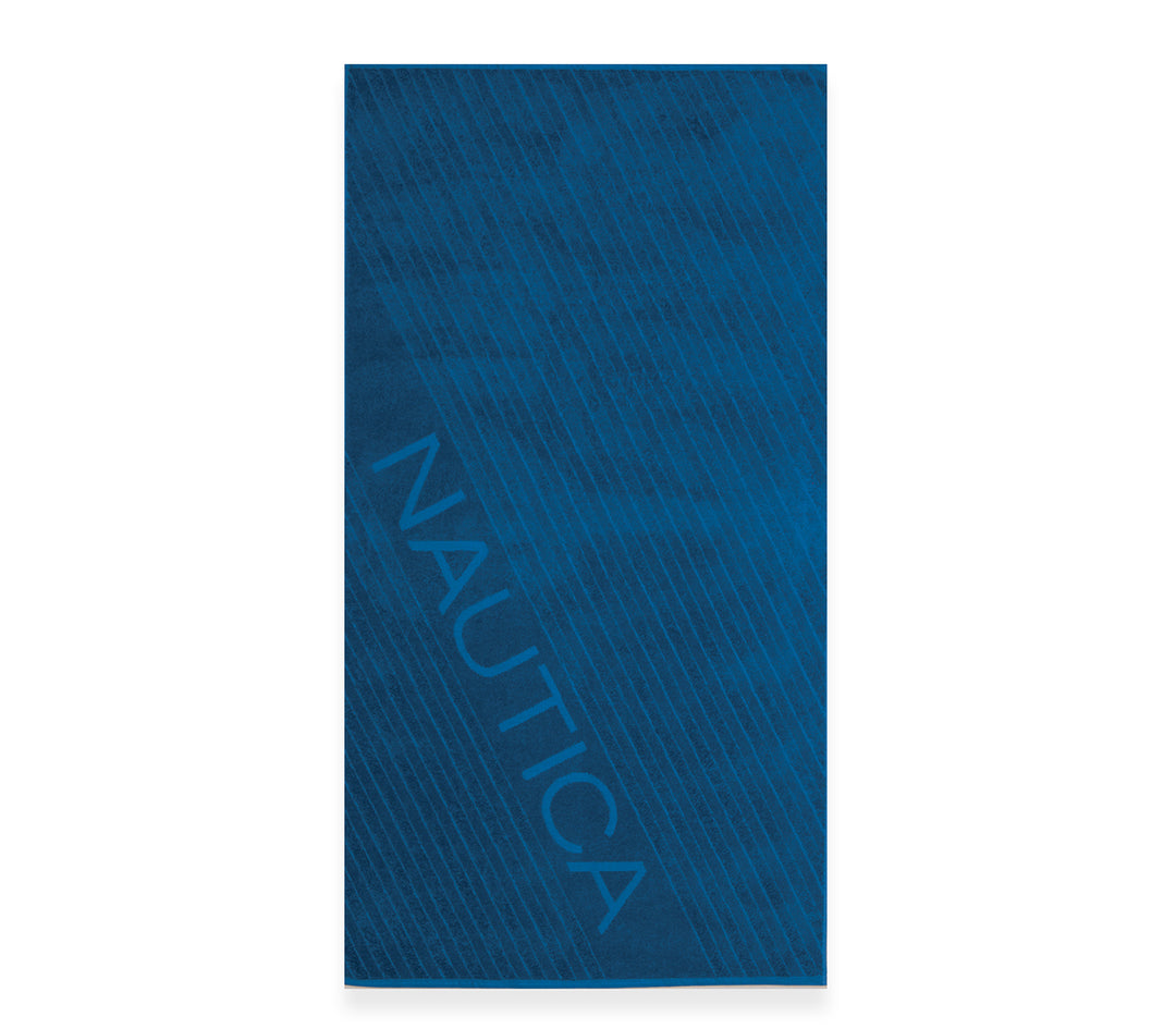 Πετσέτα Θαλάσσης Μπλε Nau Navy 90X170 Nef-Nef Homeware