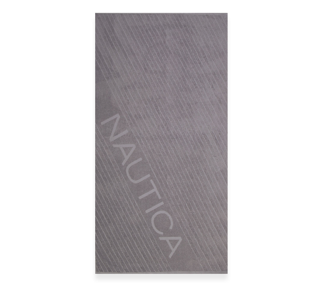 Πετσέτα Θαλάσσης Γκρι Nau Navy 90X170 Nef-Nef Homeware