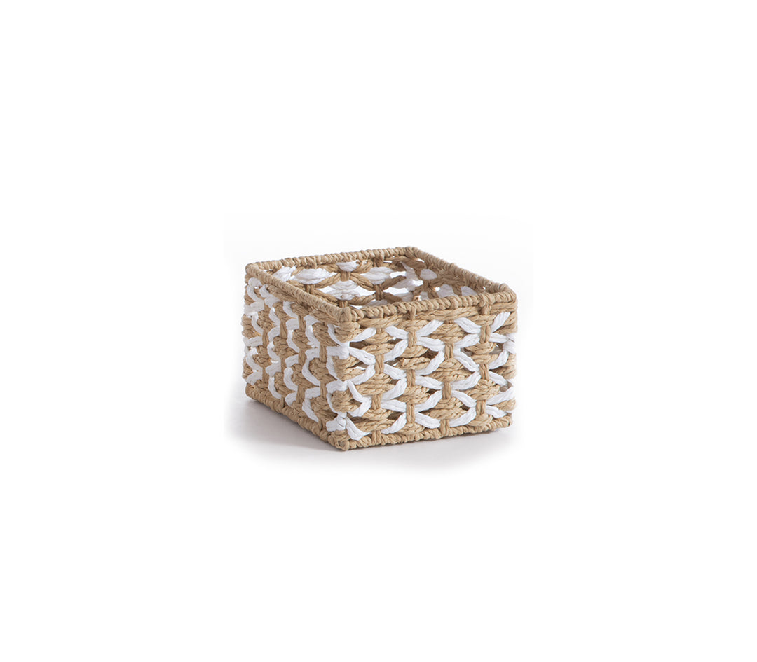 Καλάθι Οργάνωσης Μπάνιου Vinci 15X15X10cm Nef-Nef Homeware