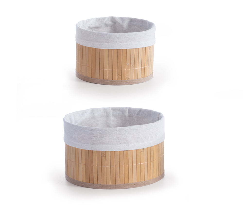 Καλάθι Εκρού Orlean 23X13,5 Nef-Nef Homeware