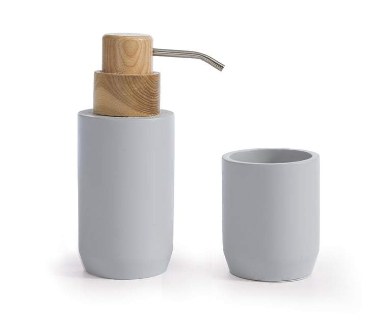 Ποτήρι Μπάνιου Γκρι 7,8Χ9,5 Nef-Nef Homeware