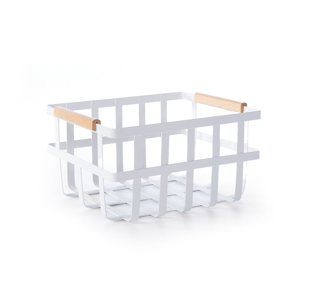 Καλάθι Λευκό Sezen 31X26X16,5 Nef-Nef Homeware