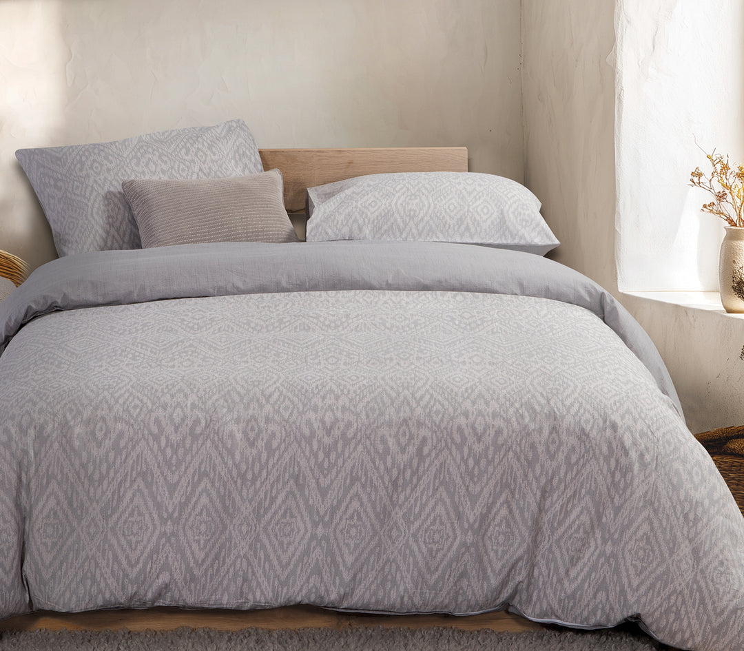 Σετ Σεντόνια Υπέρδιπλα Γκρι Orion Nef-Nef Homeware