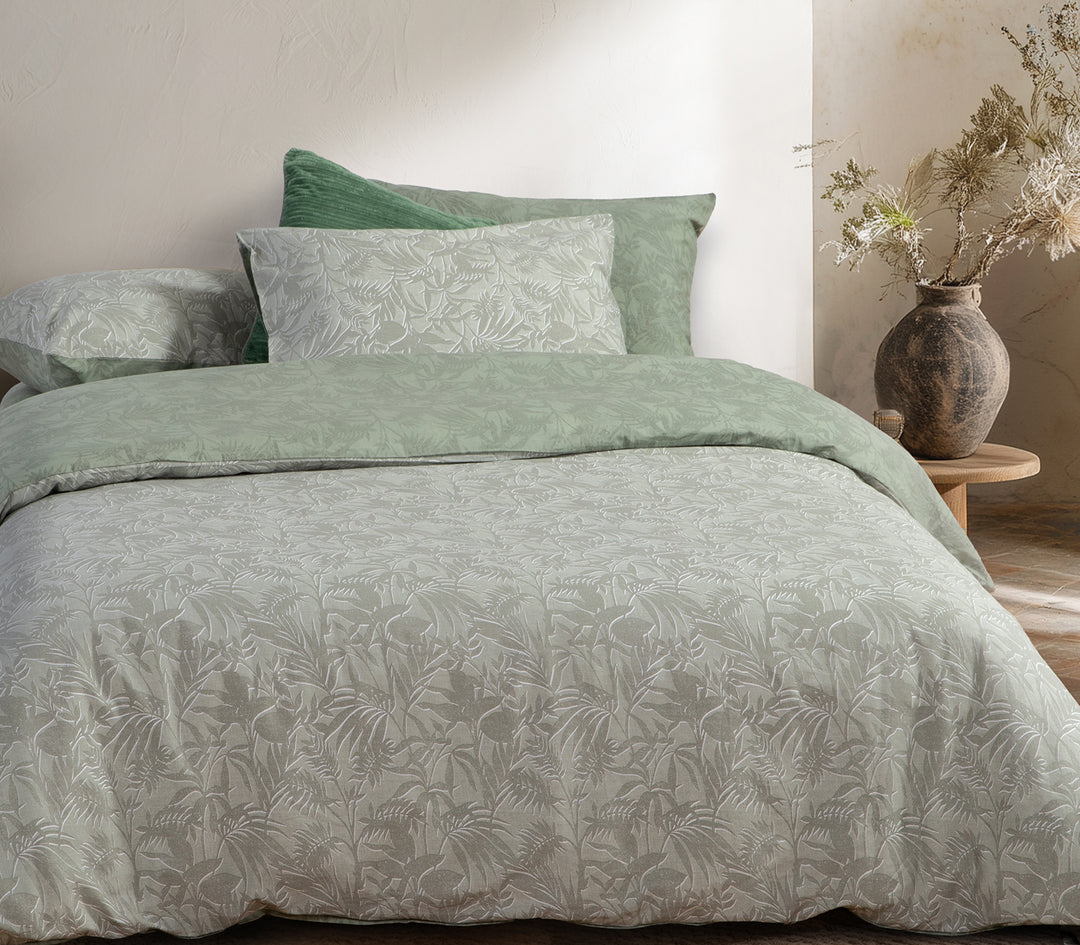 Σετ Παπλωματοθήκη Μονή Πράσινο Dazier 170Χ240 Nef-Nef Homeware