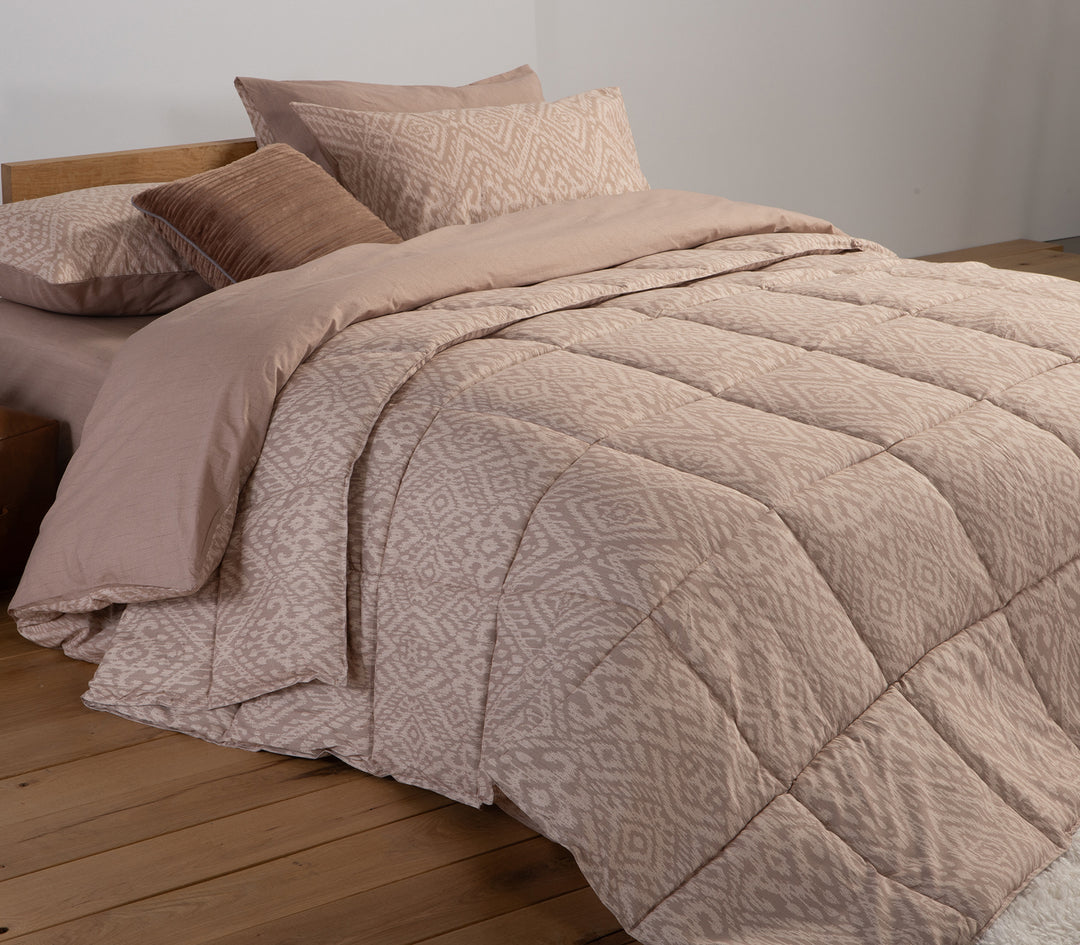 Πάπλωμα Υπέρδιπλο Μπεζ Orion Nef-Nef Homeware