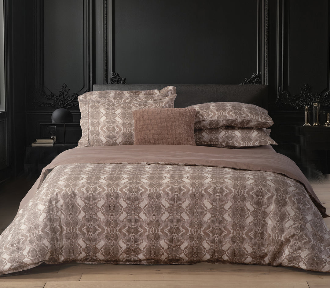 Σετ Σεντόνια King Size Μπεζ Viper Nef-Nef Homeware