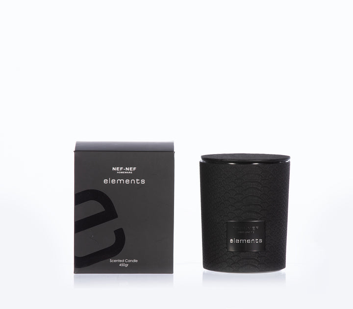 Αρωματικό Κερί Μαύρο Elements Nef-Nef Homeware