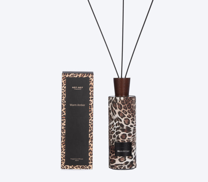 Αρωματικό Χώρου Με Στικς Καφέ Warm Amber Nef-Nef Homeware