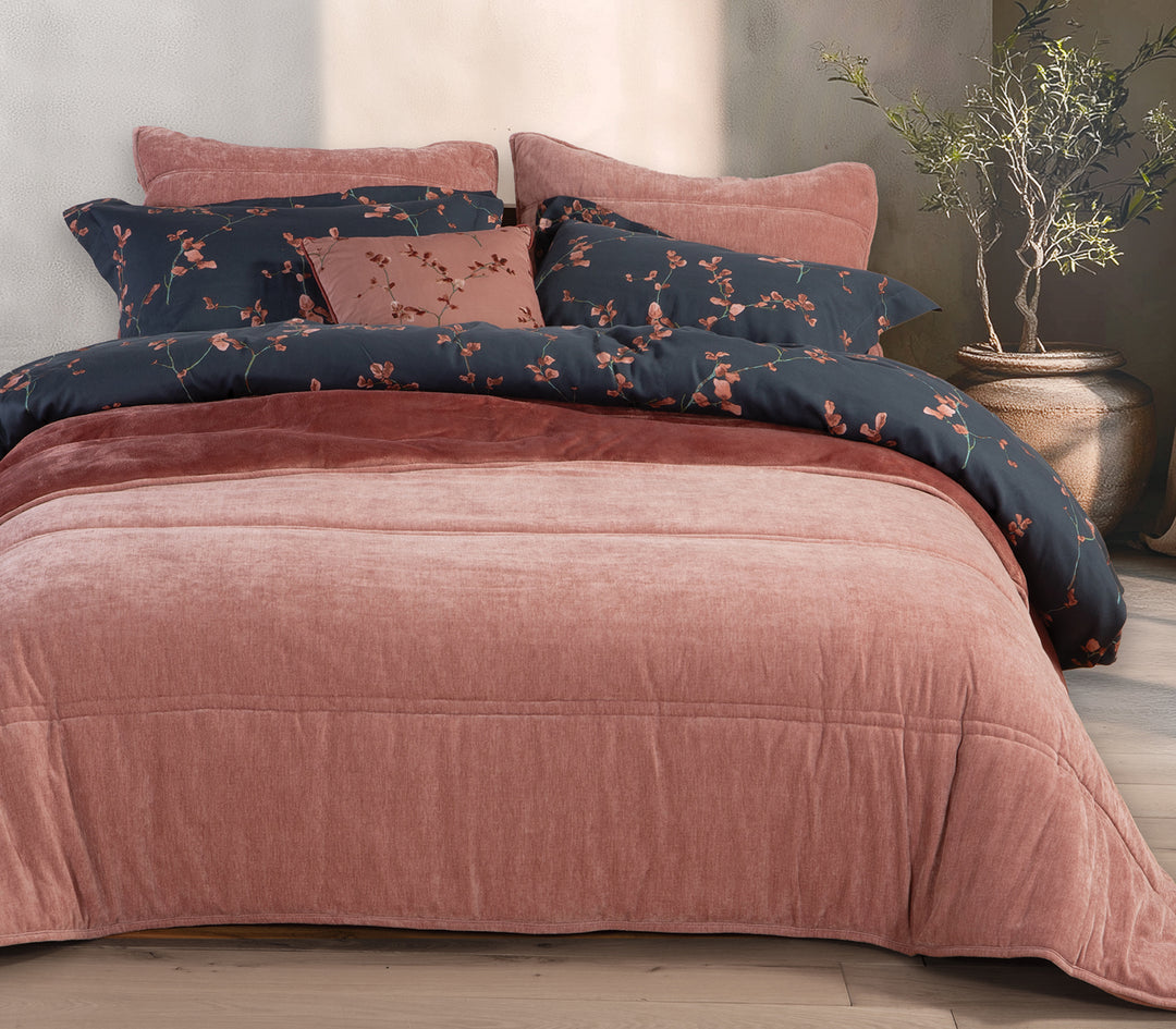 Κουβερτοπάπλωμα Υπέρδιπλο Ροζ Vania Nef-Nef Homeware