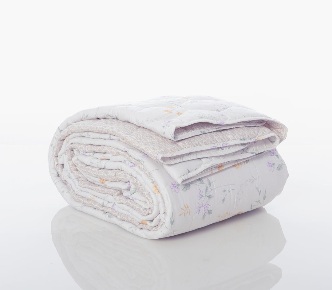 Κουβερλί Υπέρδιπλο Εκρού Rozaria Nef-Nef Homeware