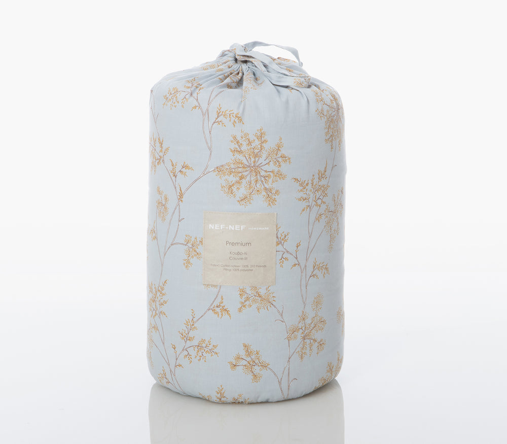 Κουβερλί Υπέρδιπλο Ανοιχτό Μπλε Foxy Nef-Nef Homeware