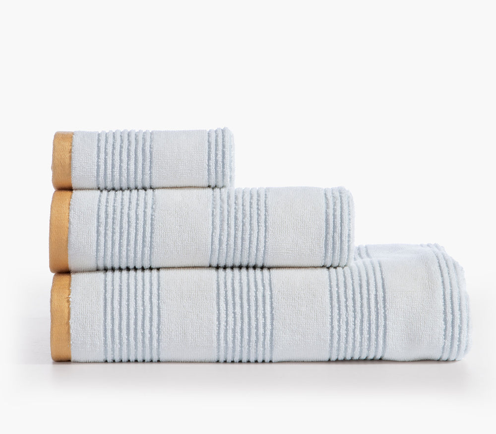 Πετσέτα Μπλε Βαμβακερή Vertia 70X140cm Nef-Nef Homeware