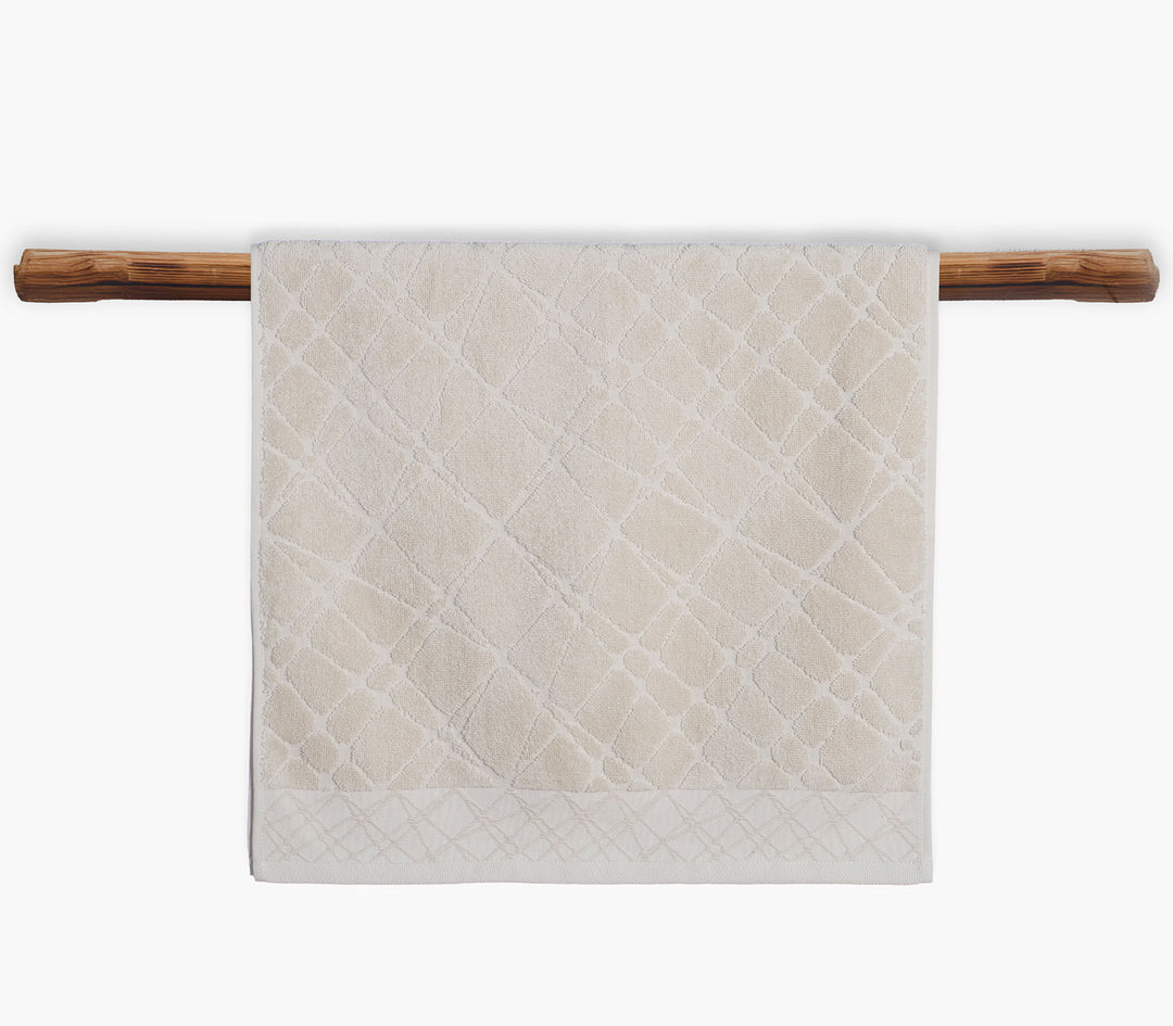 Πετσέτα Προσώπου Εκρού Βαμβακερή Breylo 50X90cm Nef-Nef Homeware