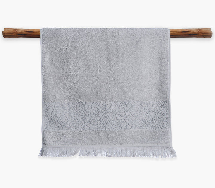 Πετσέτα Προσώπου Γκρι Βαμβακερή Jetrix 50X90cm Nef-Nef Homeware