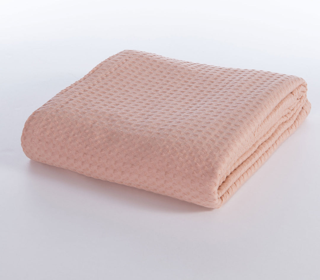 Κουβέρτα Πικέ Ροζ New Golf Μονή Nef-Nef Homeware