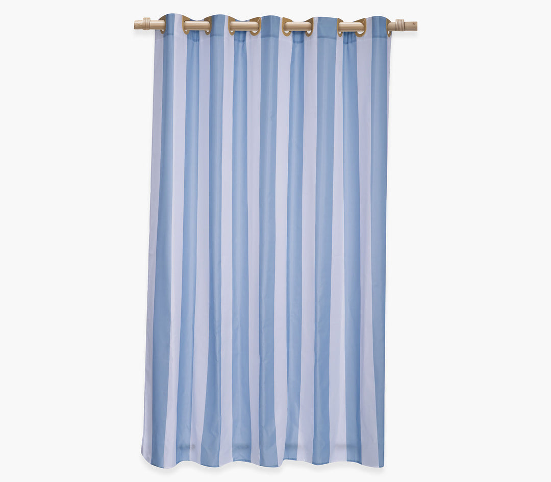 Κουρτίνα Μπάνιου Μπλε Πολυέστερ Vertia 180Χ200cm Nef-Nef Homeware