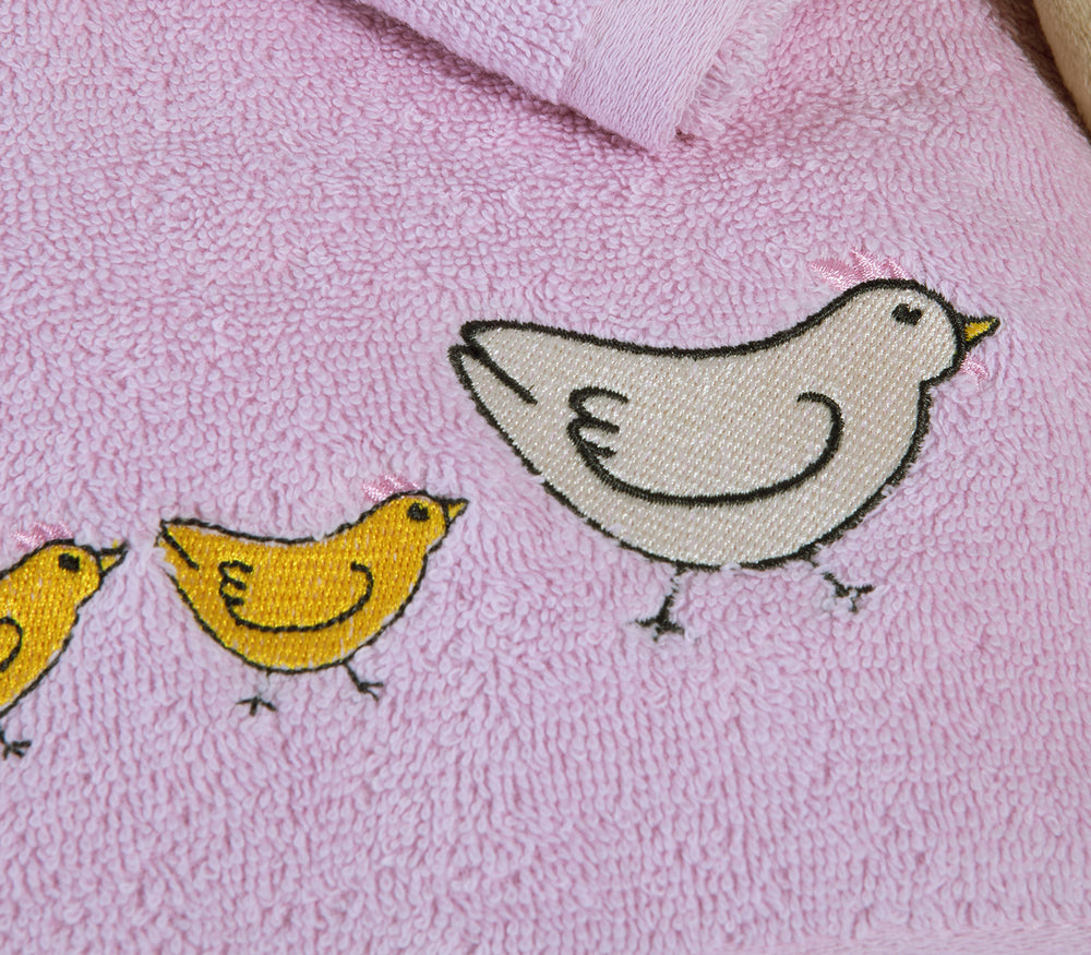Βρεφικές Πετσέτες Λιλά Σετ 2τμχ Cute & Sweet Nef-Nef Homeware