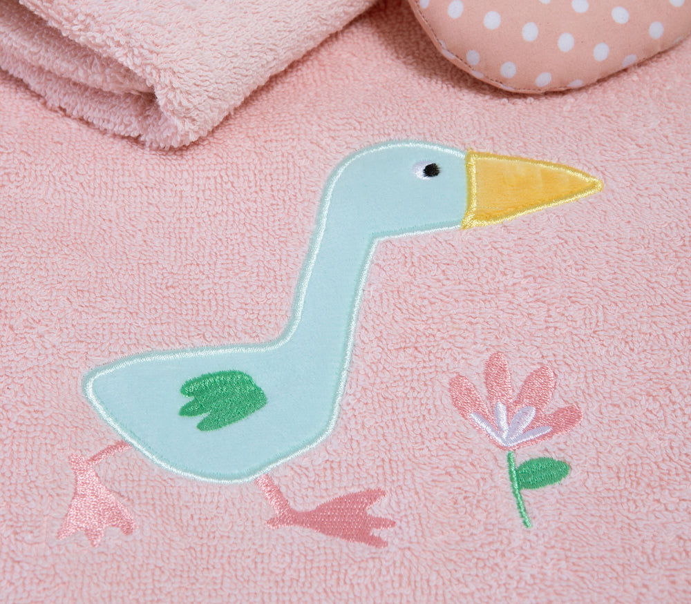 Βρεφικές Πετσέτες Ροζ Σετ 2τμχ Spring Happiness Nef-Nef Homeware