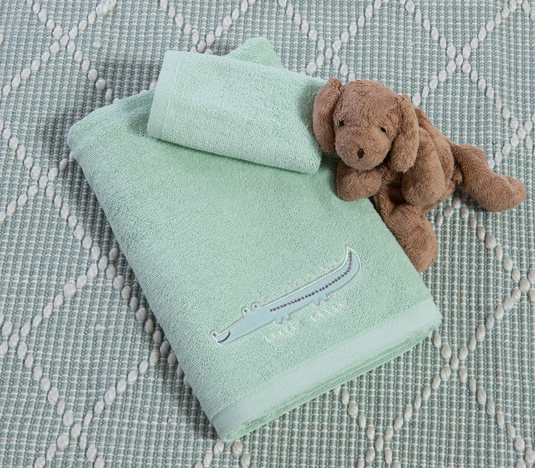 Βρεφικές Πετσέτες Πράσινες Σετ 2τμχ Savana Nef-Nef Homeware