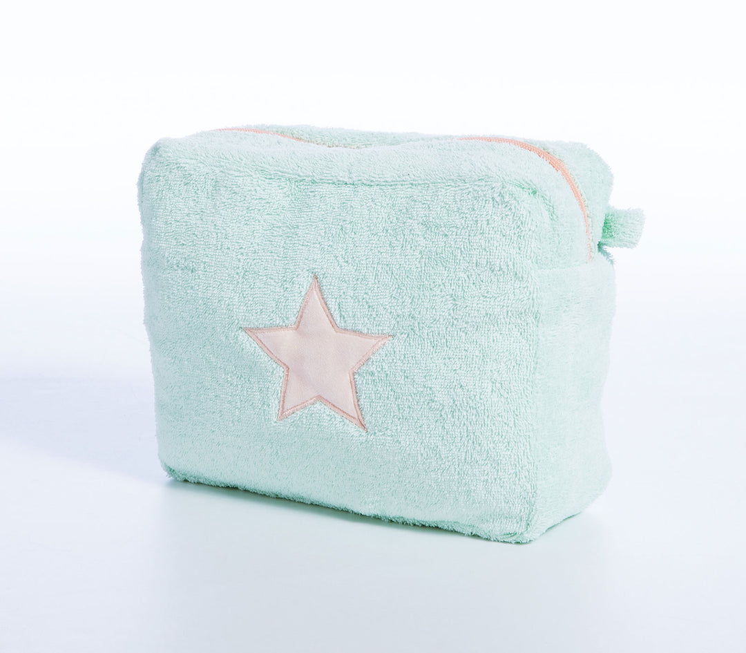 Βρεφικό Τσαντάκι Πετρόλ Happy 22X15+8cm Nef-Nef Homeware