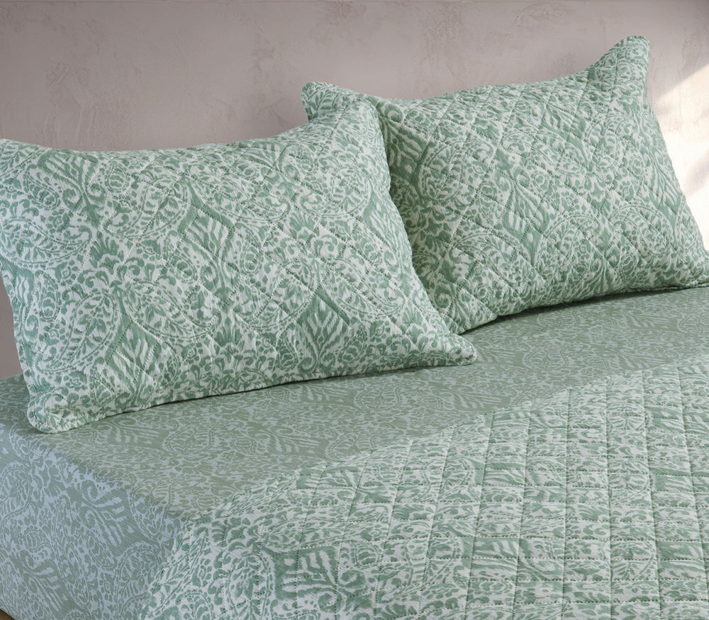 Κουβερλί Υπέρδιπλο Πράσινο Jetrix Nef-Nef Homeware